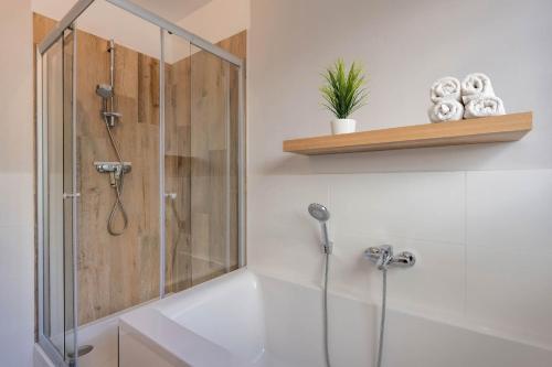 Et badeværelse på Haus Sandkorn