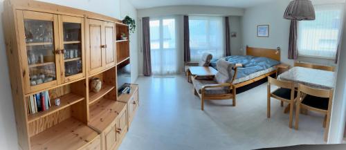 Posezení v ubytování Residenz Siesta Leukerbad