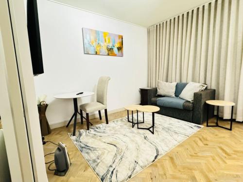 Χώρος καθιστικού στο Chic at One Rosebank