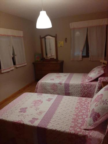 Cama o camas de una habitación en Medulillas de Yeres
