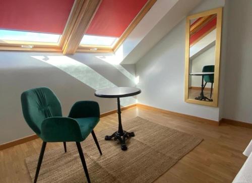 Posezení v ubytování Apartamento Pedra do Timón