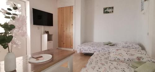 Katil atau katil-katil dalam bilik di Apartman Mare