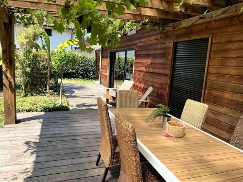 Zahrada ubytování Seignosse Family House with Big Garden