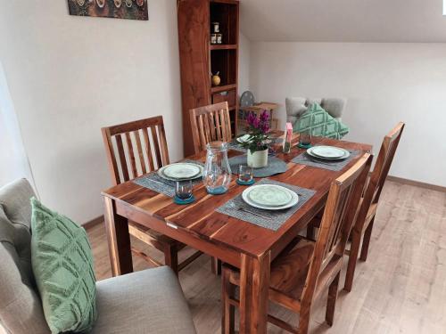 Χώρος καθιστικού στο Superior Apartment Waldblick