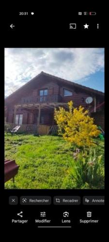 Κήπος έξω από το chambre d hôtes ''la cabane nature''