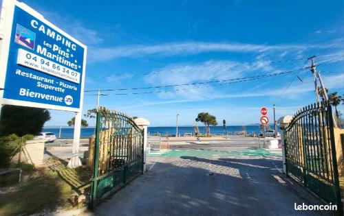 Mobil home, camping les pins maritimes