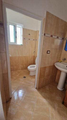 Koupelna v ubytování Villa Minaj