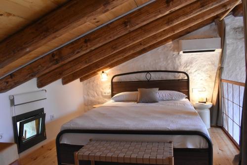 Postel nebo postele na pokoji v ubytování Casa Vrioni