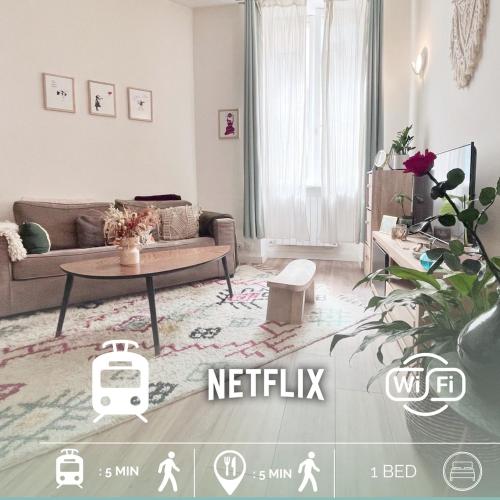 Charmant 2 pièces Nice Centre à deux pas de la gare