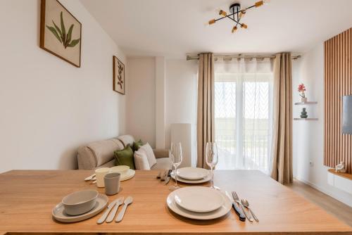 Гостиная зона в Authentic Lodge Disneyland Paris - 4 pers - 1 Ch - 15 min