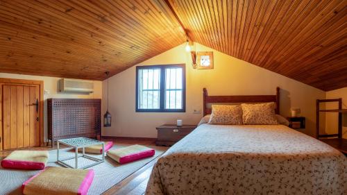 Ένα ή περισσότερα κρεβάτια σε δωμάτιο στο Casa Valeriana