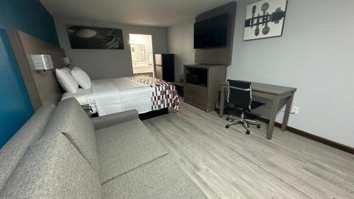 Μια τηλεόραση ή/και κέντρο ψυχαγωγίας στο Camden Country Inn