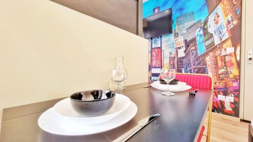 Studio Lit King-Size avec Canapé-Lit - Time Square