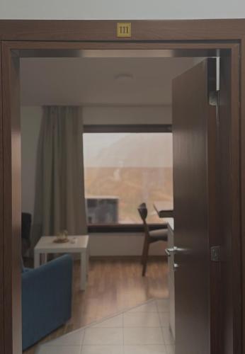 Χώρος καθιστικού στο Angela Apartment