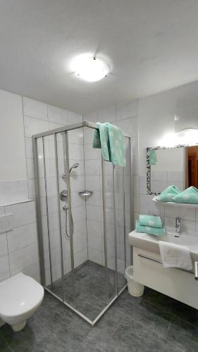 Phòng tắm tại Haus Lienbacher