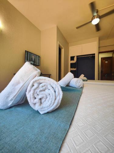 Кровать или кровати в номере Hotel Don Cándido
