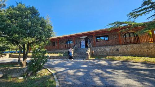 Budova, kde se bed and breakfast nachází