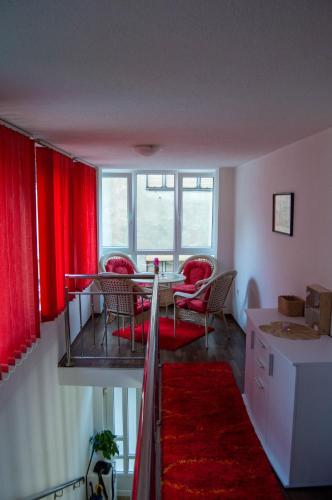 Ruang duduk di Relax Rooms Visoko