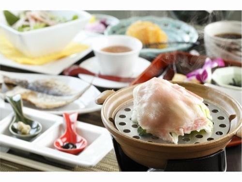 Mad på ryokanen eller i nærheden