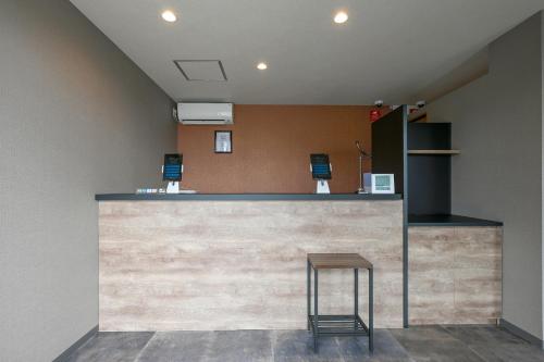 Η κουζίνα ή μικρή κουζίνα στο HOTEL R9 The Yard Tochigiohira