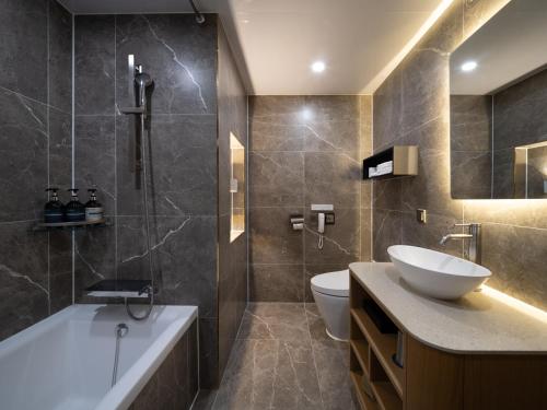 Koupelna v ubytování Enford Hotel Cheongju