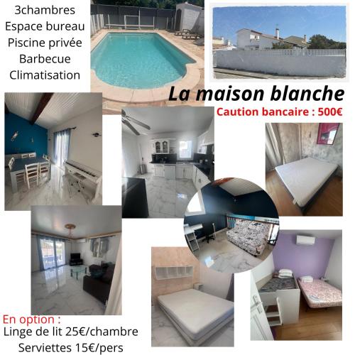 Maison 3chambres avec piscine