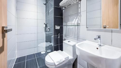Koupelna v ubytování Fives Hotel Johor Bahru City Centre