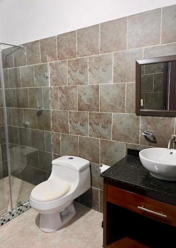 Un baño de Hotel Jardin Cafetero Quindio