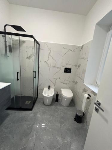 Phòng tắm tại b&b HANNA