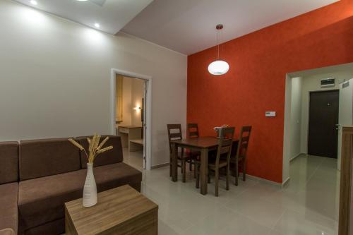 Posezení v ubytování Apartments Jevremova