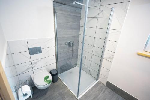 Apartma Pr' Bavnčにあるバスルーム