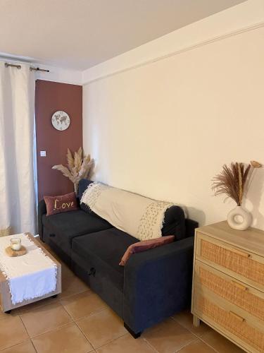 Terrasse avec parking