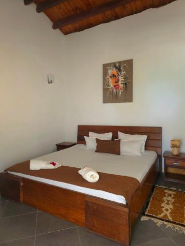 Katil atau katil-katil dalam bilik di Savannah Beach