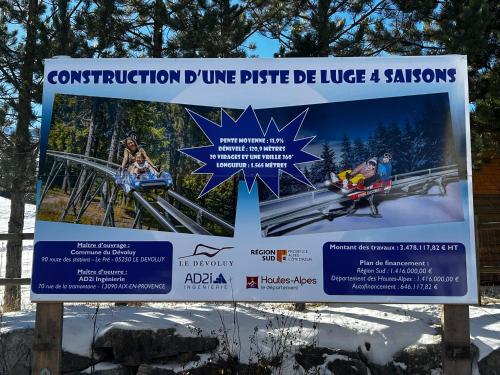 Certifikát, hodnocení, plakát nebo jiný dokument vystavený v ubytování Appartement T2 Superdévoluy - Les Chaumettes