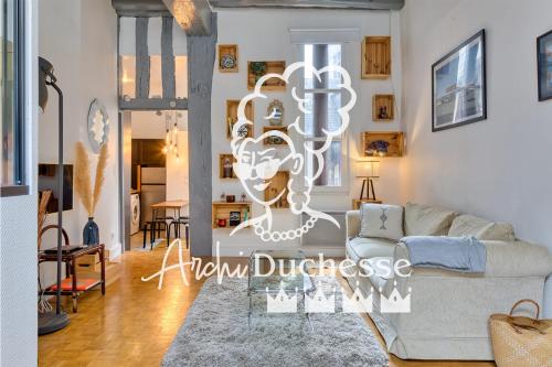 Ana charmant 2 pièces au cœur du centre historique de Rouen