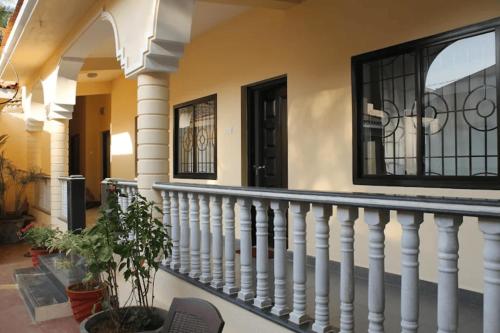 Balkón nebo terasa v ubytování Vagator House, Vagator