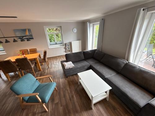 Posezení v ubytování "Bauernhof-Claussen", Haus Möwe