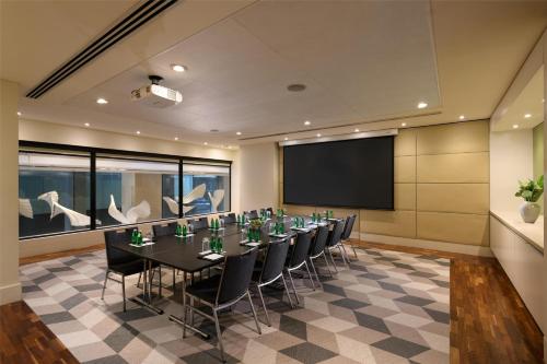 Møde- og/eller konferencelokalet på Hilton Sydney