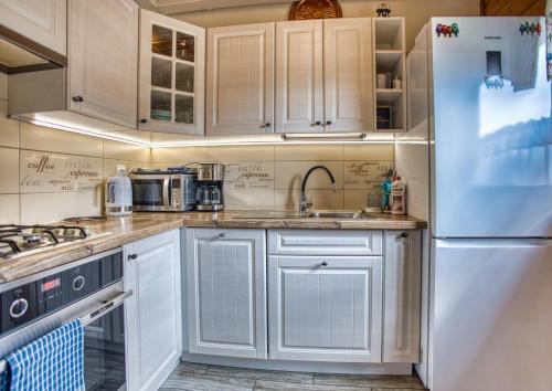 Dapur atau dapur kecil di Kiczurka Bieszczady