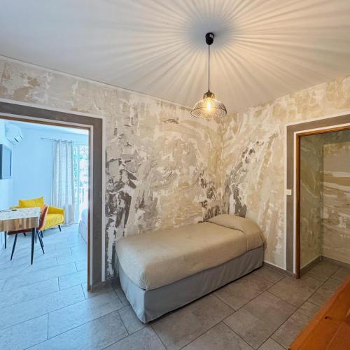 Ένα ή περισσότερα κρεβάτια σε δωμάτιο στο Best Western Hotel Casa Bianca, Piscine Intérieure et Extérieure