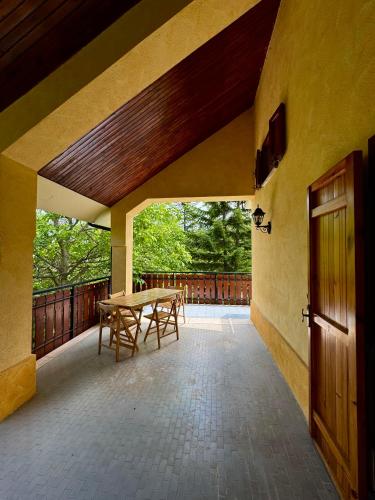 Balkón nebo terasa v ubytování Villa Sere