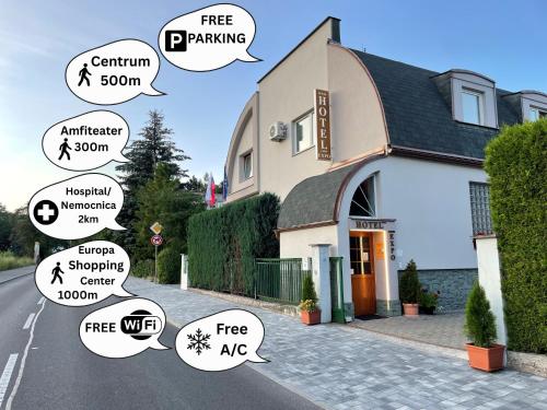 Budova, kde se hotel nachází