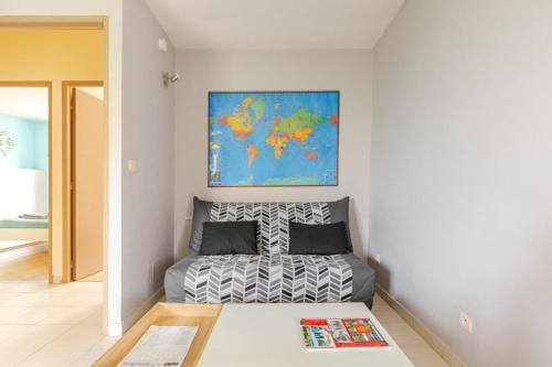 Agréable logement avec piscine entre mer et vignes