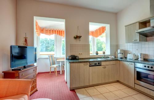 A cozinha ou cozinha compacta de Villa Lindemann