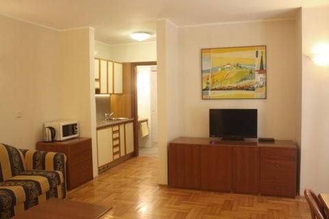 Et tv og/eller underholdning på Apartment Teresa