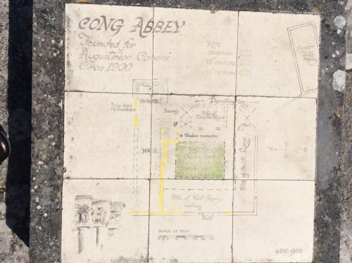 a drawing of the plan for the proposed cemetery at Ryan's River Lodge B&B in Cong
