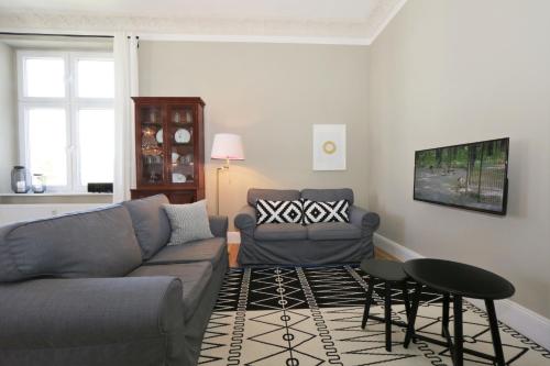 Χώρος καθιστικού στο Brise Villa Ruthenberg App 3