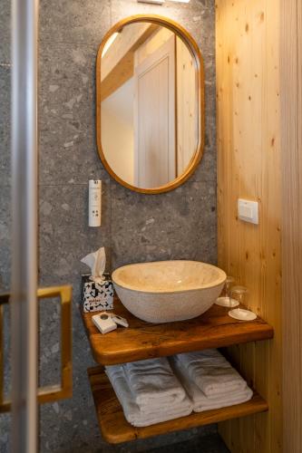 Bilik mandi di Landhouse Bled