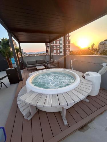 Un balcón o terraza de Suite Panoramic Attico
