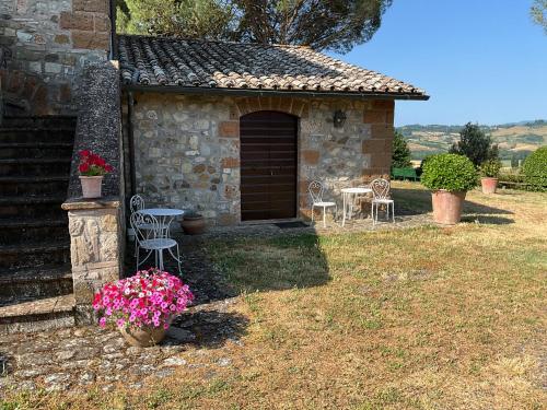 Κήπος έξω από το Agriturismo Sant'Angelo